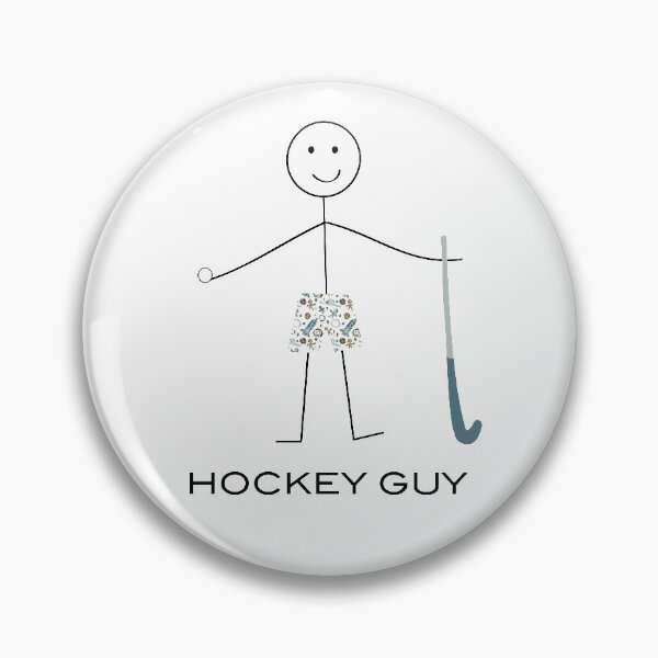 Item preview, Funny Mens Field Hockey Guy Stick Man Illustration designed and sold by whyitsme.