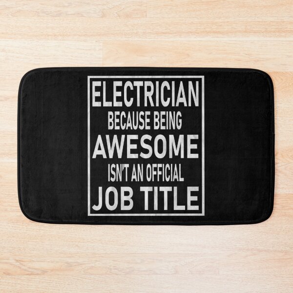 Item preview, Electrician Gifts - Awesome Isn't An Official Job Title graphic designed and sold by Grabitees.