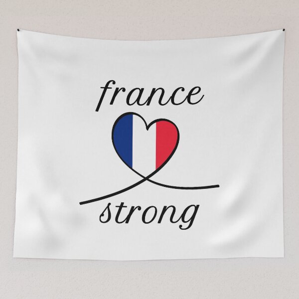 Item preview, France Strong French Flag designed and sold by MagicBoutique.