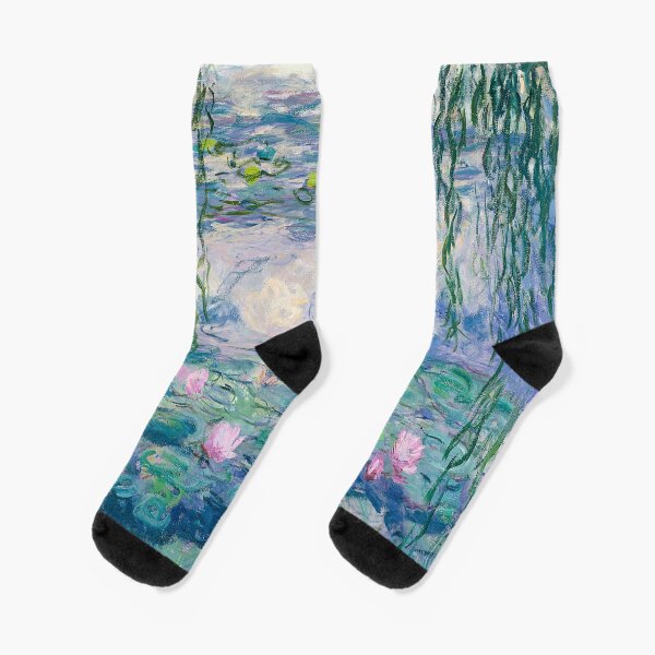 Aperçu de l'œuvre Les Nymphéas Claude Monet Beaux-Arts créée et vendue par Vicky Brago-Mitchell®.