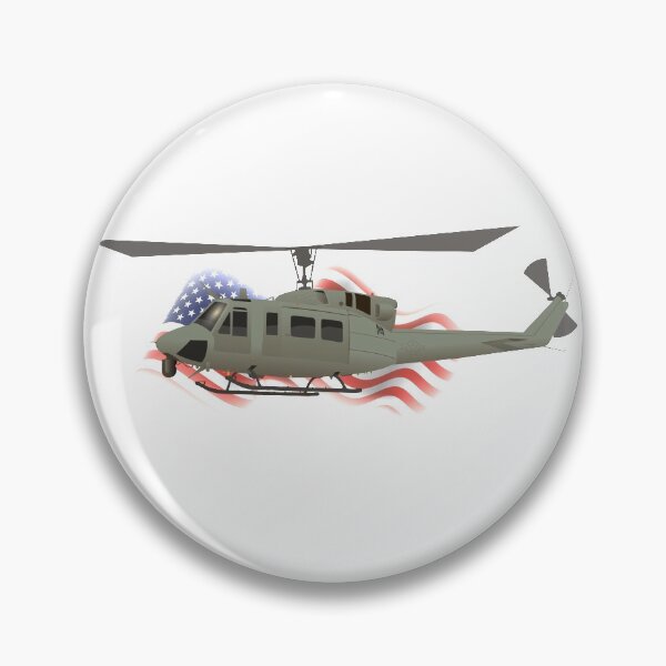 Item preview, Patriotic UH-1N Iroquois Helicopter designed and sold by NorseTech.