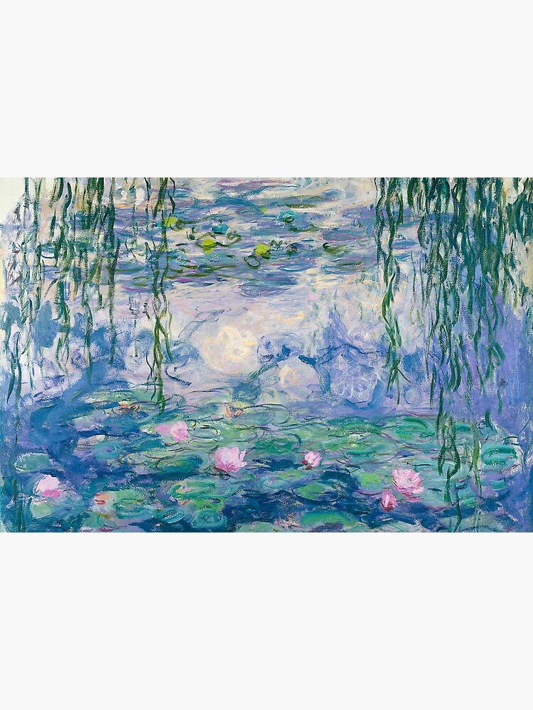 Thumbnail 6 of 6, Bath Mat, Water Lilies Claude Monet Fine Art designed and sold by Vicky Brago-Mitchell®.