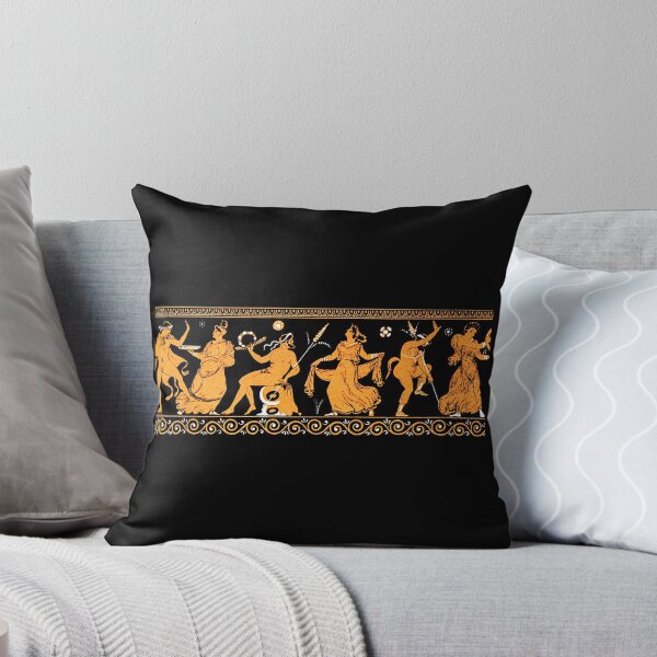 Item preview, Bacchanalia Greek Vase Attic Red figure designed and sold by WillowNox7.