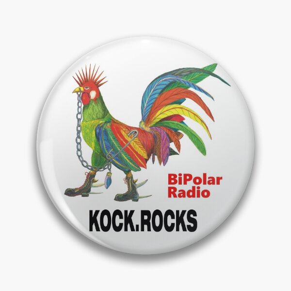 Item preview, Punky Rooster & KOCK.ROCKS designed and sold by AJLeibengeist.
