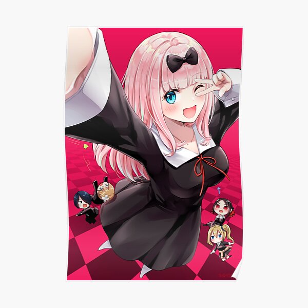 Kaguya Sama Posters Redbubble