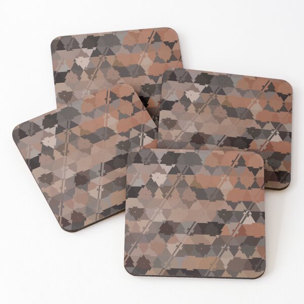 Item preview, Colorama abstraction earth colors designed and sold by Joie-et-Poesie.