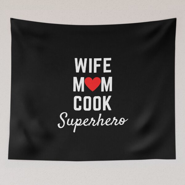 Item preview, Wife Mom Cook Superhero designed and sold by razvigod.