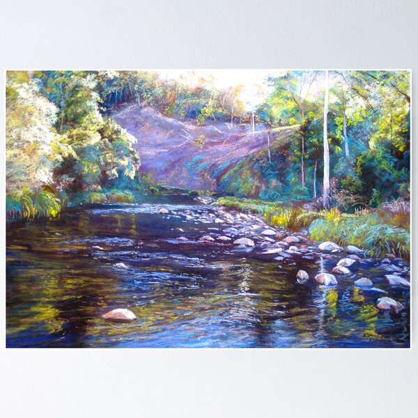 Item preview, Rocks & Ripples - Howqua River designed and sold by Lynda Robinson.