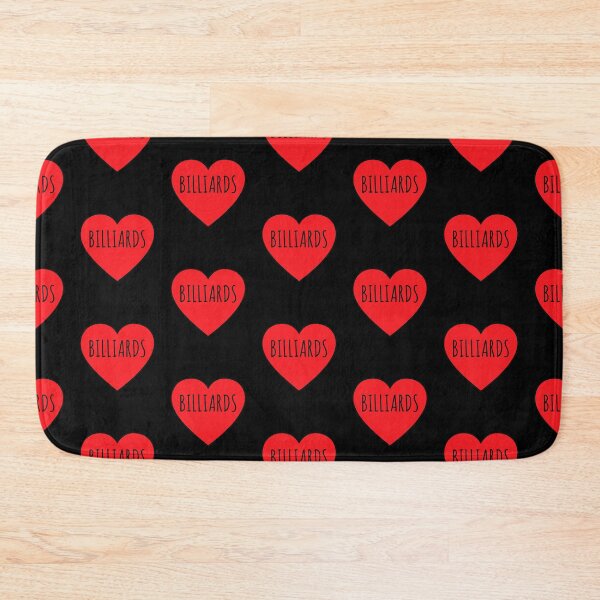 Item preview, I Love Billiards Heart  designed and sold by Vanover Designs.
