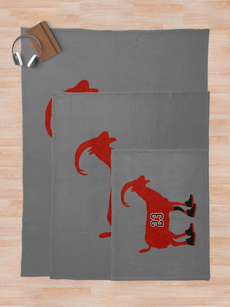 Michael Jordan 'GOAT' Nickname Jersey - Chicago Bulls - Nba - Long Sleeve T- Shirt