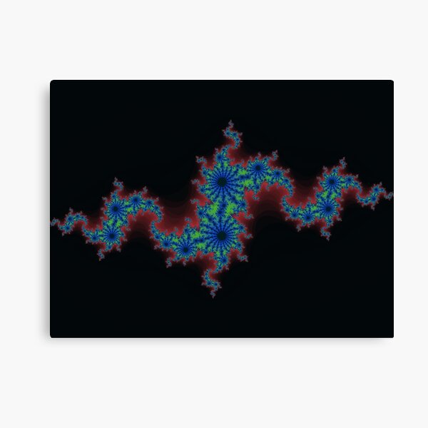 Fractal Art 20 designed and created by (c) Janet Watson Art Canvas Print