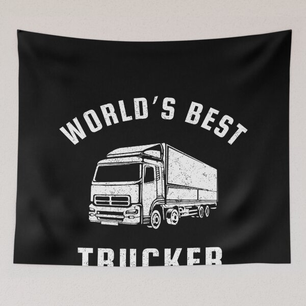 Item preview, World's best trucker designed and sold by Benartstudio.