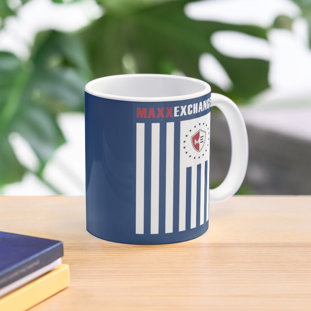 Maxx Exchange Ensign Stars Emblem Logo Insignia. Mug