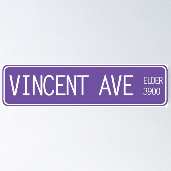 Item preview, Elder High School Street Sign designed and sold by SimonNeedham.