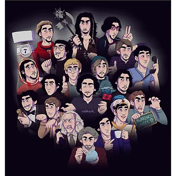 Artwork thumbnail, Adam Drivers! by Ruebharb