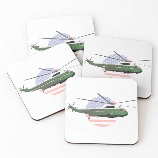 Item preview, Green Helicopter with American Flag designed and sold by NorseTech.