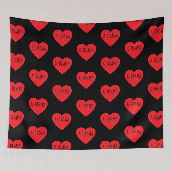 Item preview, I Love K-Drama Heart designed and sold by Vanover Designs.