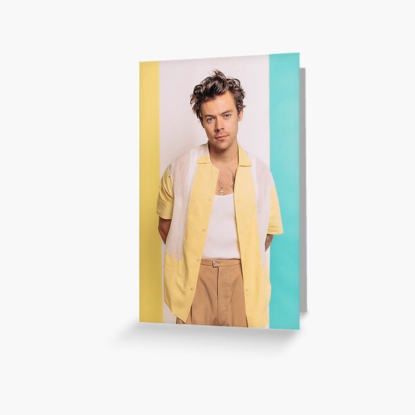 Pastel HarryStyle Greeting Card