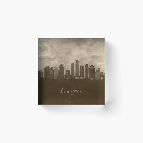 Item preview, houston skyline designed and sold by BekimART2.