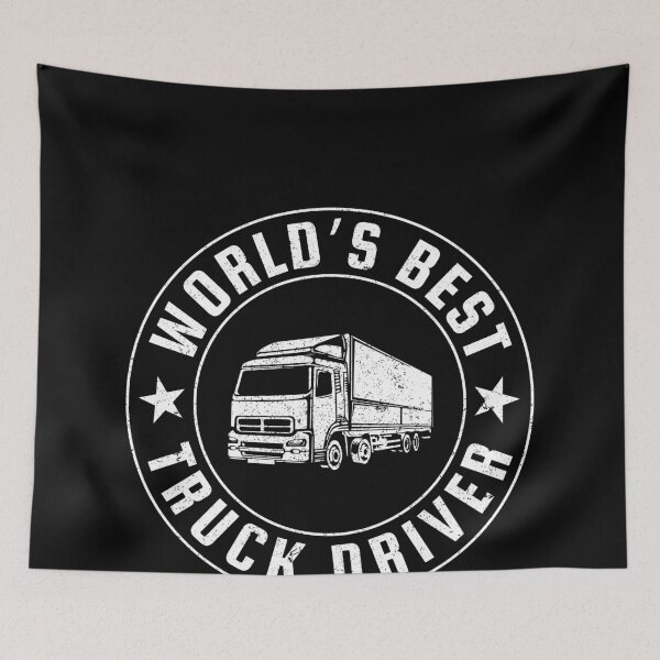 Item preview, World's Best Truck Driver designed and sold by Benartstudio.