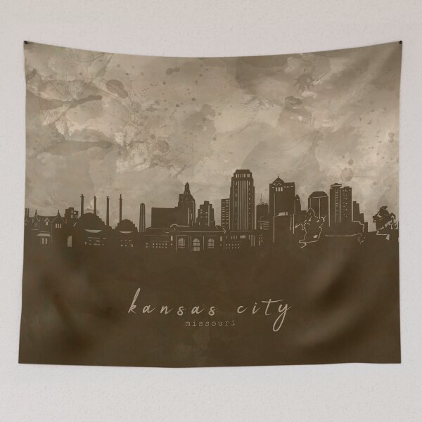 Item preview, kansas city skyline designed and sold by BekimART2.