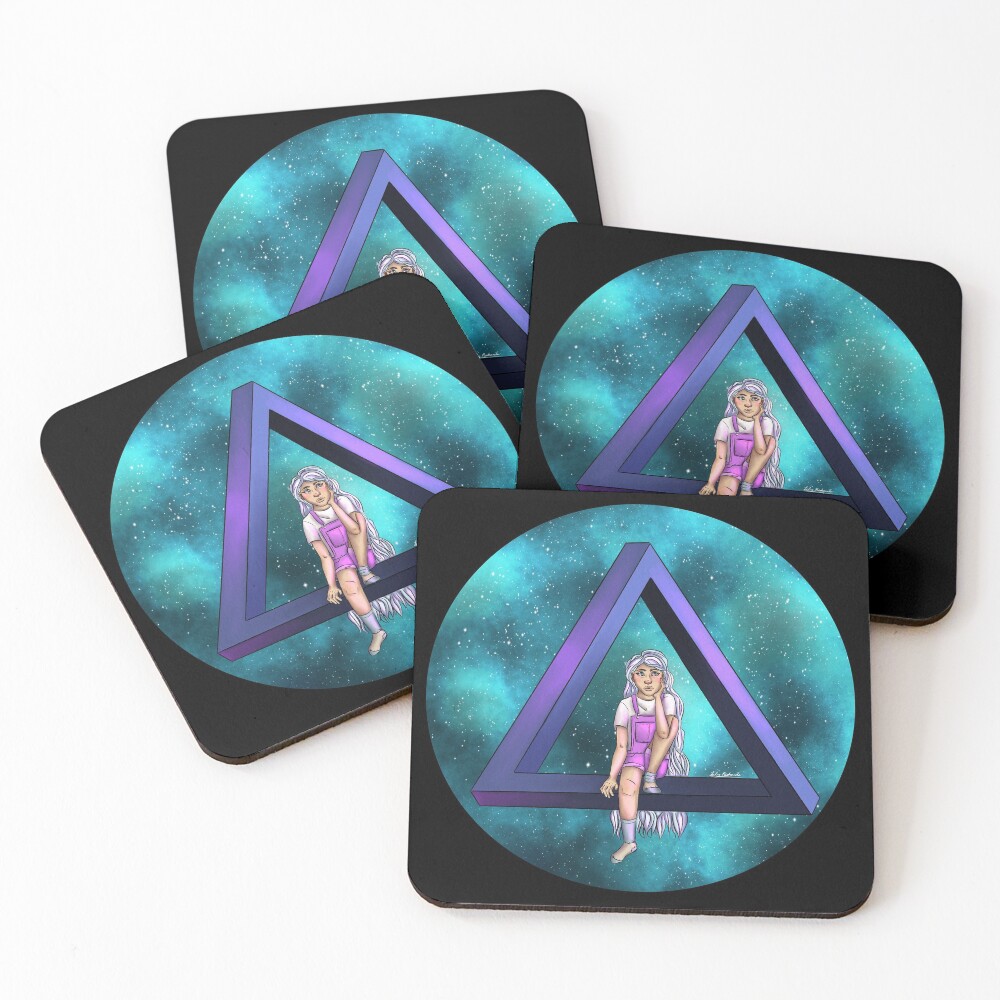 Item preview, Coasters (Set of 4) designed and sold by Galacticsoupart.