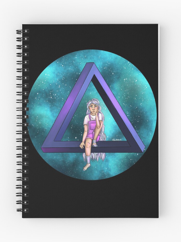 Thumbnail 1 of 3, Journal, Impossible Triangle designed and sold by Galacticsoupart.