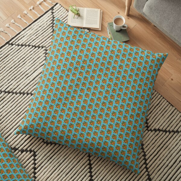 Polonaise Bleu, ÖMiserany®2018 Coussin de sol