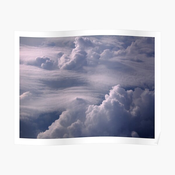 Clouds Over Cleveland Poster