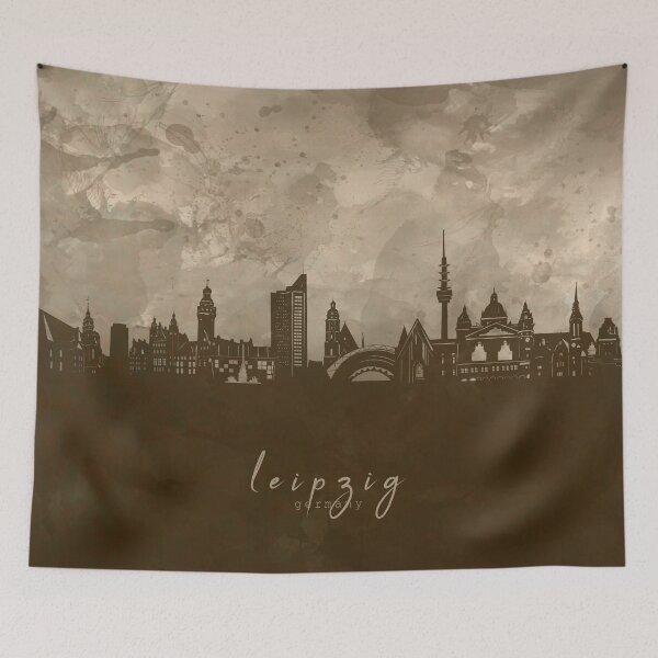 Item preview, leipzig skyline designed and sold by BekimART2.