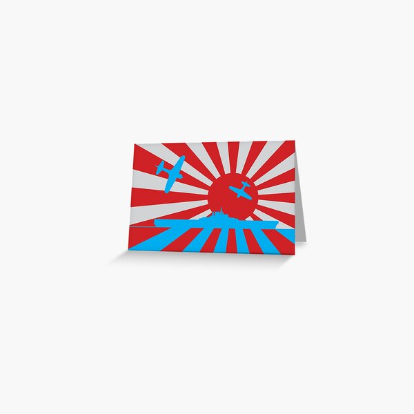 Kamikaze Greeting Card