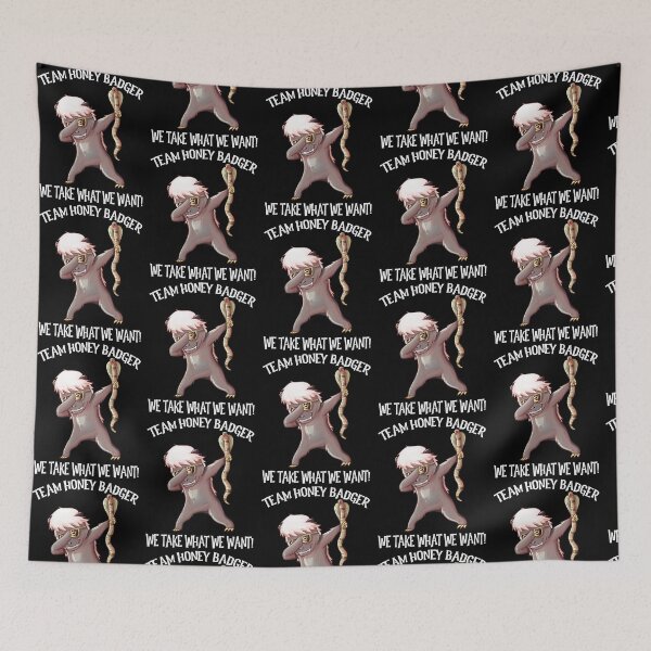 Item preview, Team Honey Badger We Take What We Want -  Dabbing Badger With Cobra designed and sold by fatamyfan1.