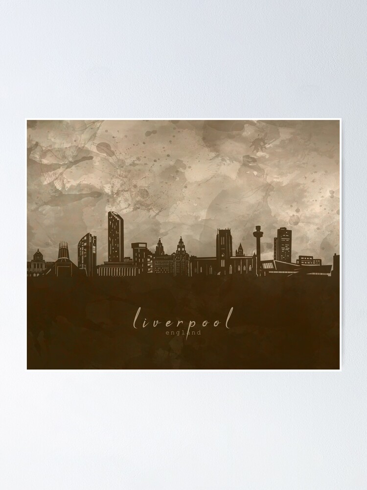 44+ Liverpool City Skyline Poster PNG