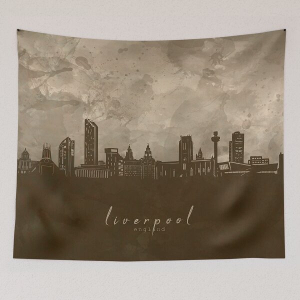 Item preview, liverpool skyline designed and sold by BekimART2.