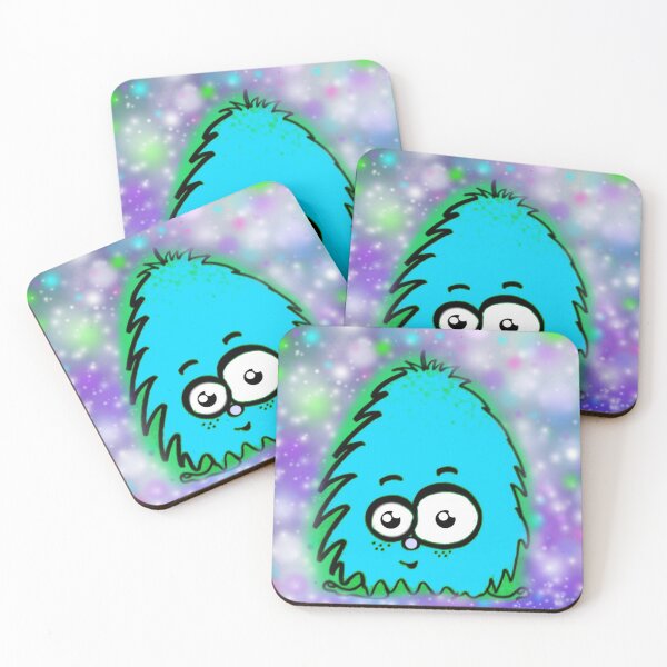 Item preview, Hairy Alien in Space Doodle designed and sold by Nalinne Jones.
