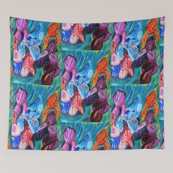 Item preview, Iris in color #thereselyssia #artistsupportpledge designed and sold by ThereseLyssia.