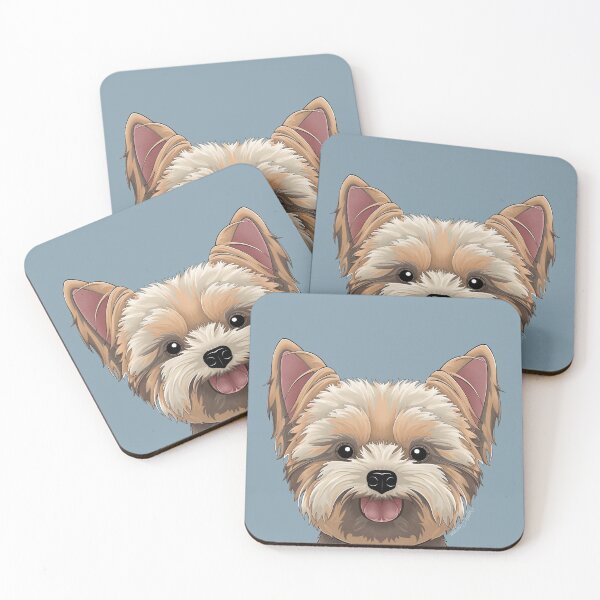 Item preview, Peeking Yorkie designed and sold by Angele Gougeon.
