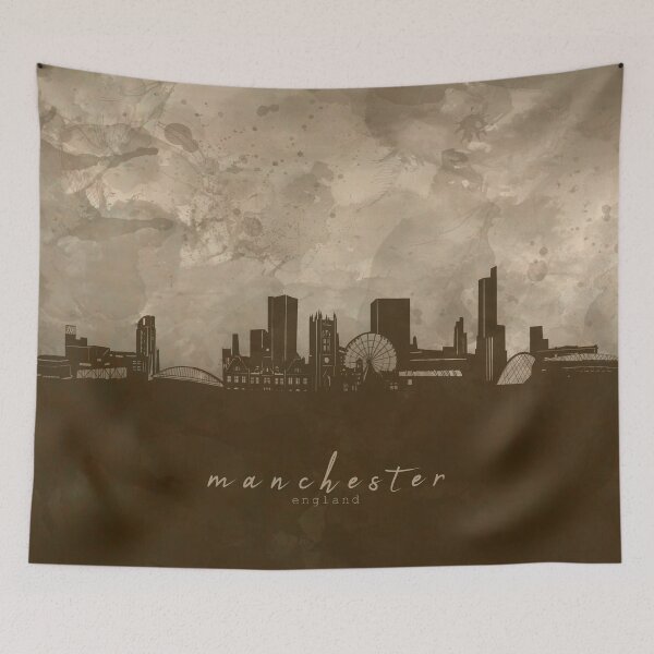 Item preview, manchester skyline designed and sold by BekimART2.