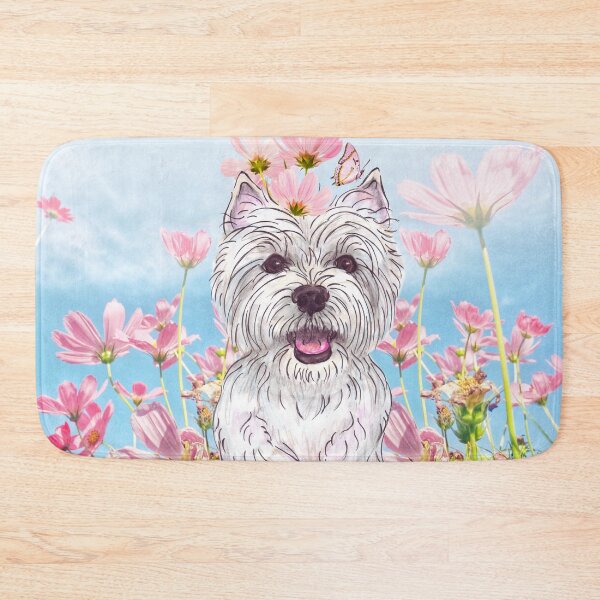 Item preview, LULU flowers @lifeoflulu_thewestie designed and sold by BridgetDoodles.