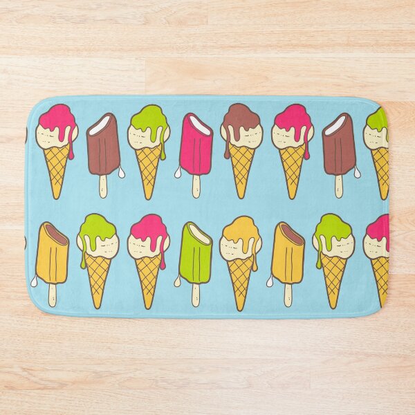 Item preview, Summer pattern with color ice-creams in line. designed and sold by Dina Konovalova.