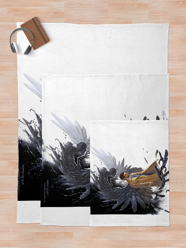 Alternate view of The Shadow Throw Blanket