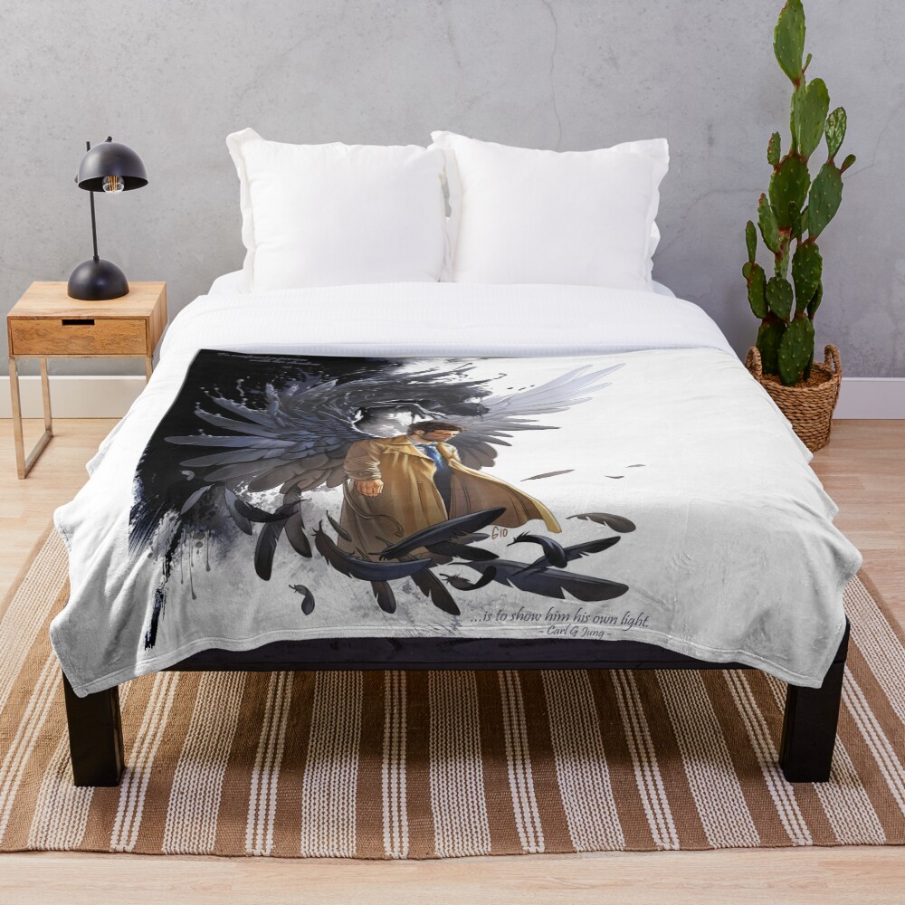 The Shadow Throw Blanket