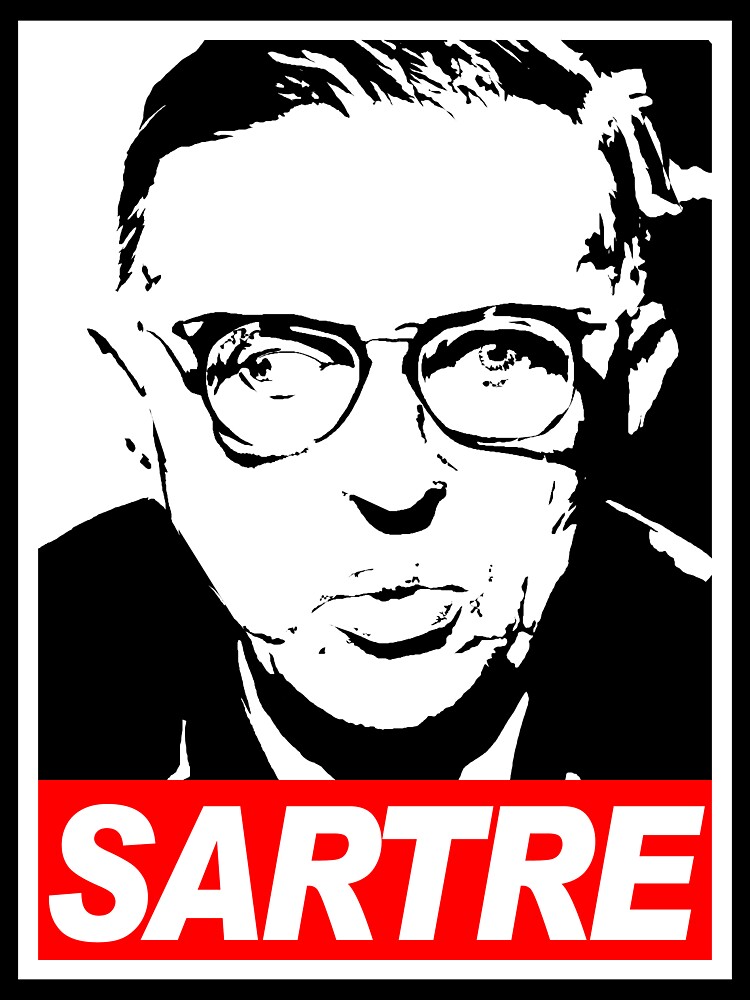 Jean-Paul Sartre by fo3the13th