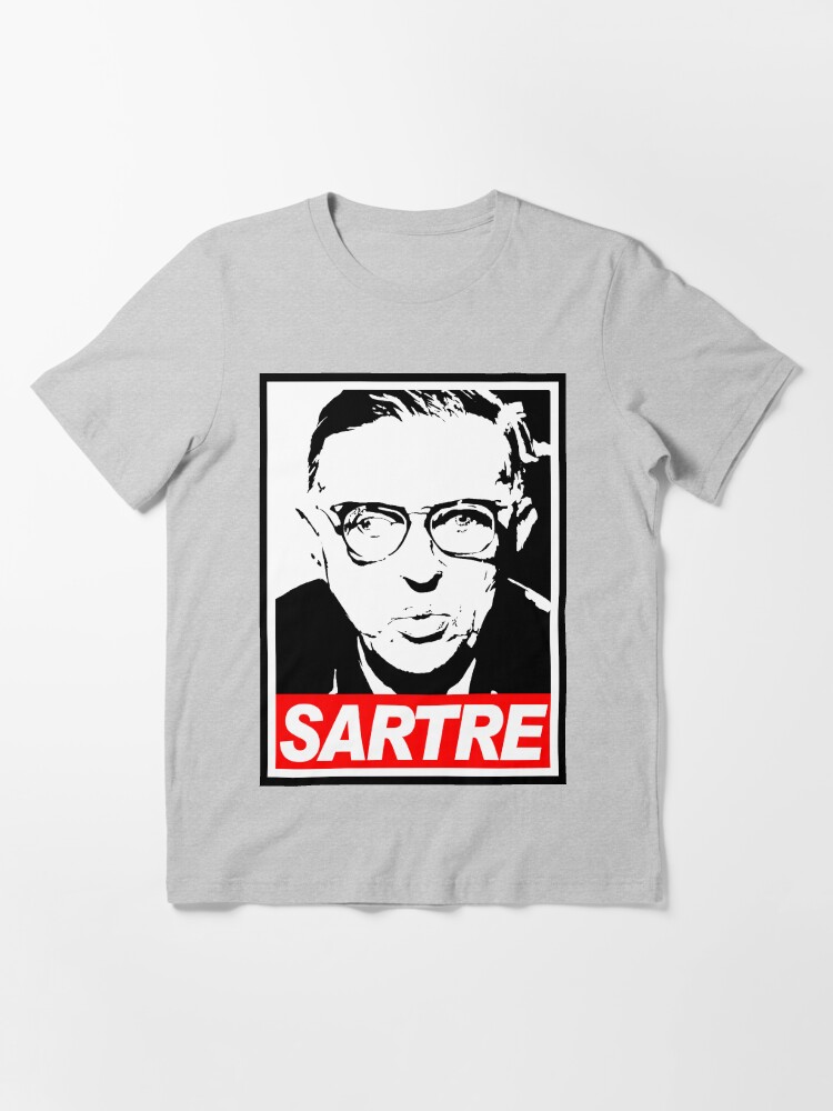 Alternate view of Jean-Paul Sartre Essential T-Shirt