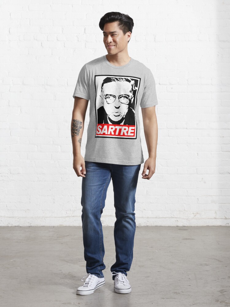 Alternate view of Jean-Paul Sartre Essential T-Shirt