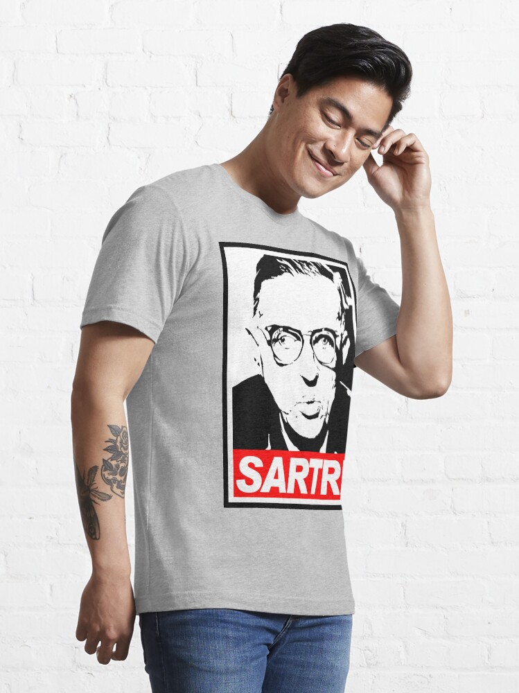 Alternate view of Jean-Paul Sartre Essential T-Shirt