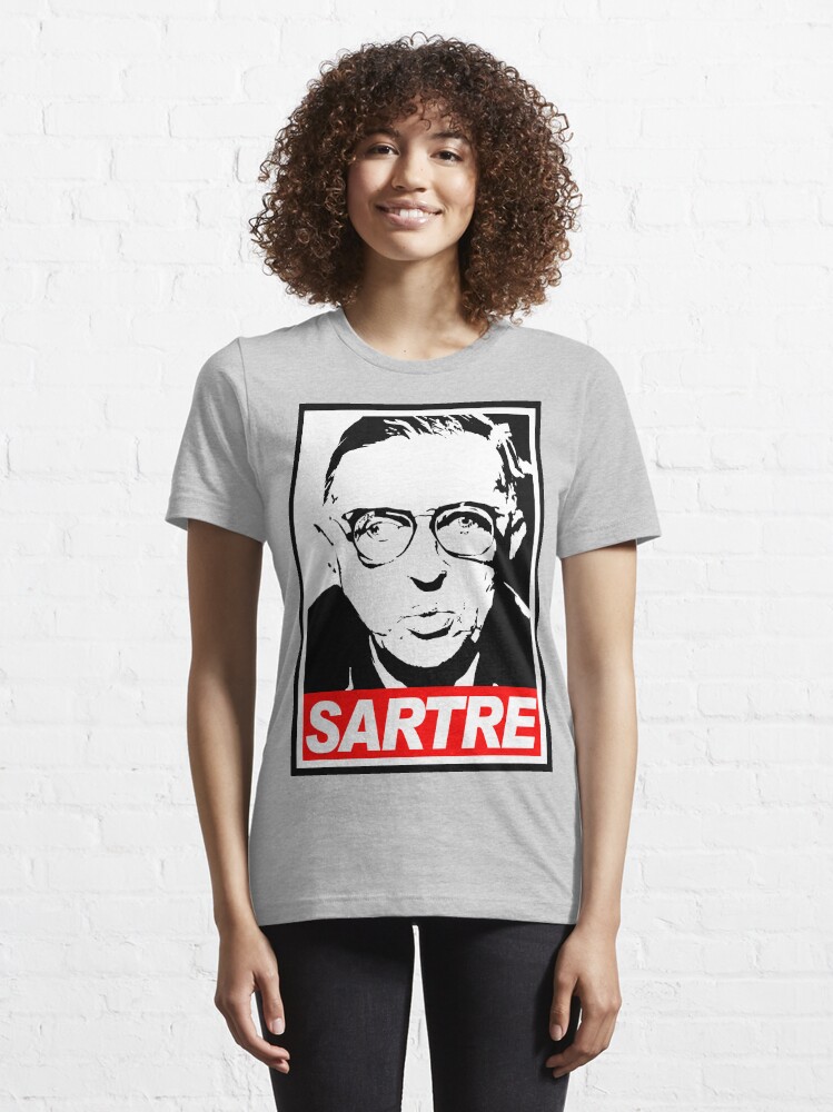 Alternate view of Jean-Paul Sartre Essential T-Shirt