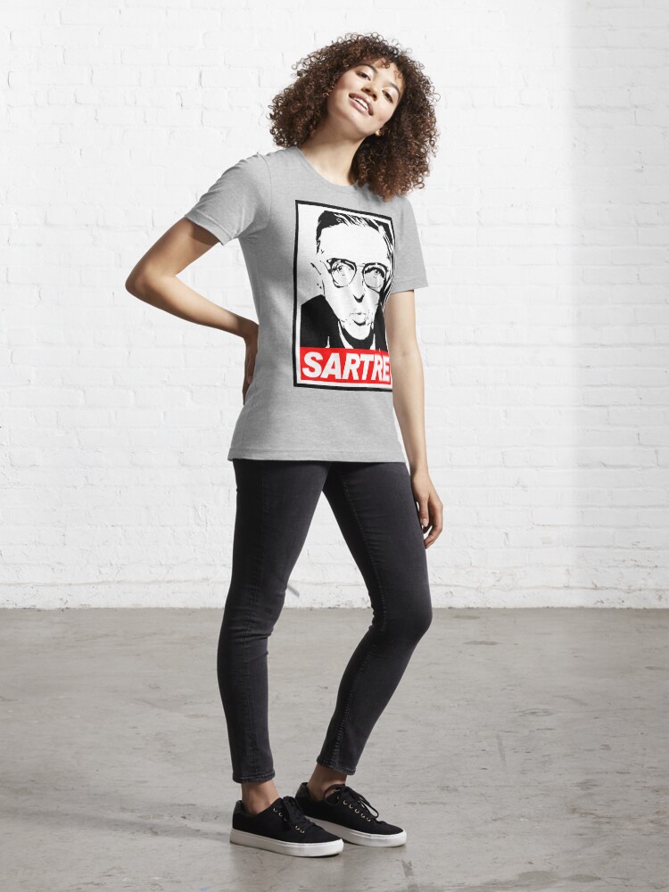 Alternate view of Jean-Paul Sartre Essential T-Shirt