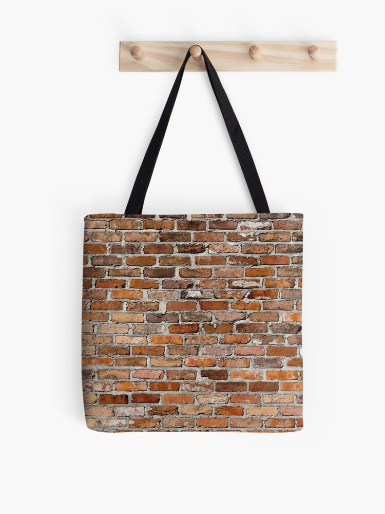Brick Wall | Vintage | Realistic Brick Design | Background | Tote Bag