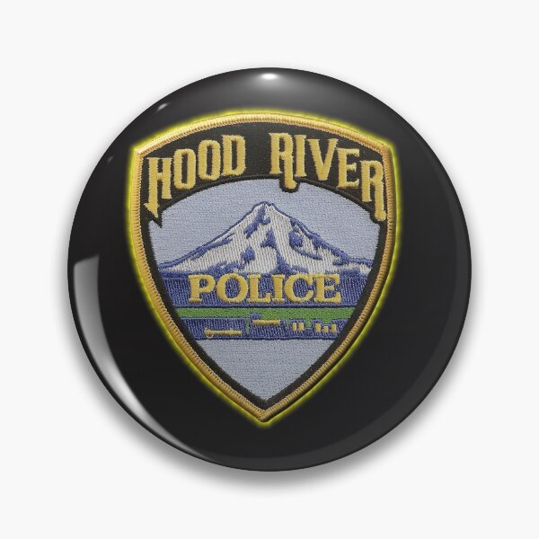 Artikelvorschau, Hood River Polizei entworfen und verkauft von Lawrence Baird.